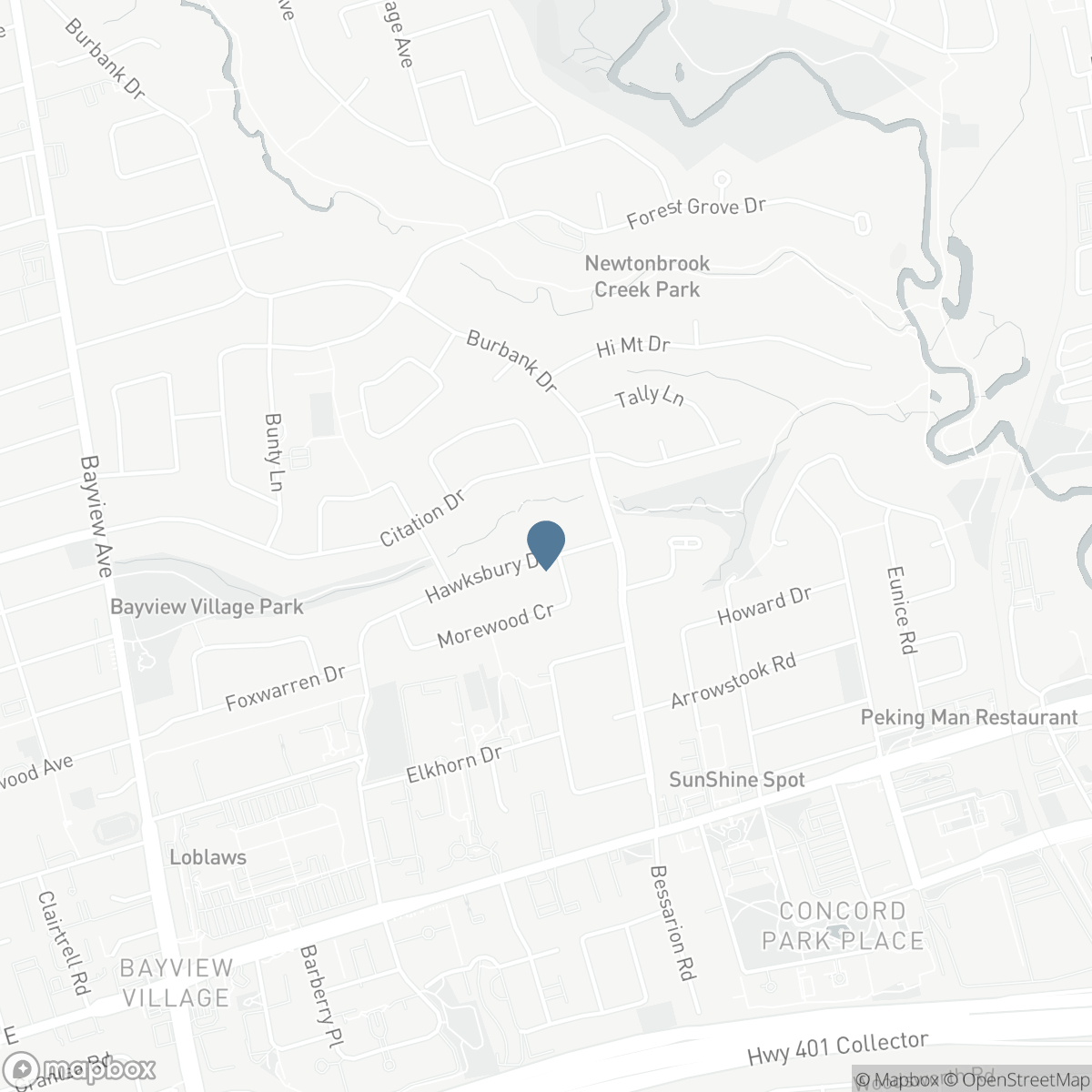 60 HAWKSBURY DRIVE, Toronto, Ontario M2K 1M5